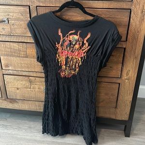 NWT Urban Outfitters Tatum Smocked Mini Dress